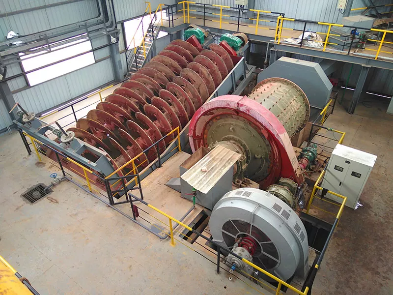 Pengklasifikasi Spiral Weir Tinggi